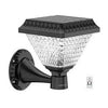 Solar Exterior Wall Lights For Home, Garden Outdoor Waterproof Compound Fence LED Lamp Multicolor with Remote (Refurbished) - HOMEHOP®