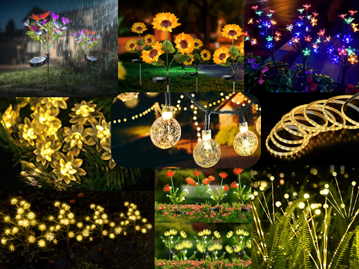 Keep Shine Your Outdoor Space with Solar Garden Lights