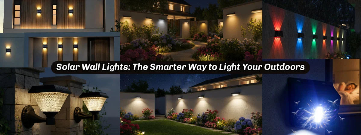 Why Solar Wall Lights Are the Future of Outdoor Lighting