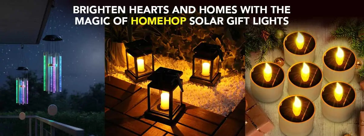 Brighten Hearts and Homes With The Magic Of Homehop Solar Gift Lights