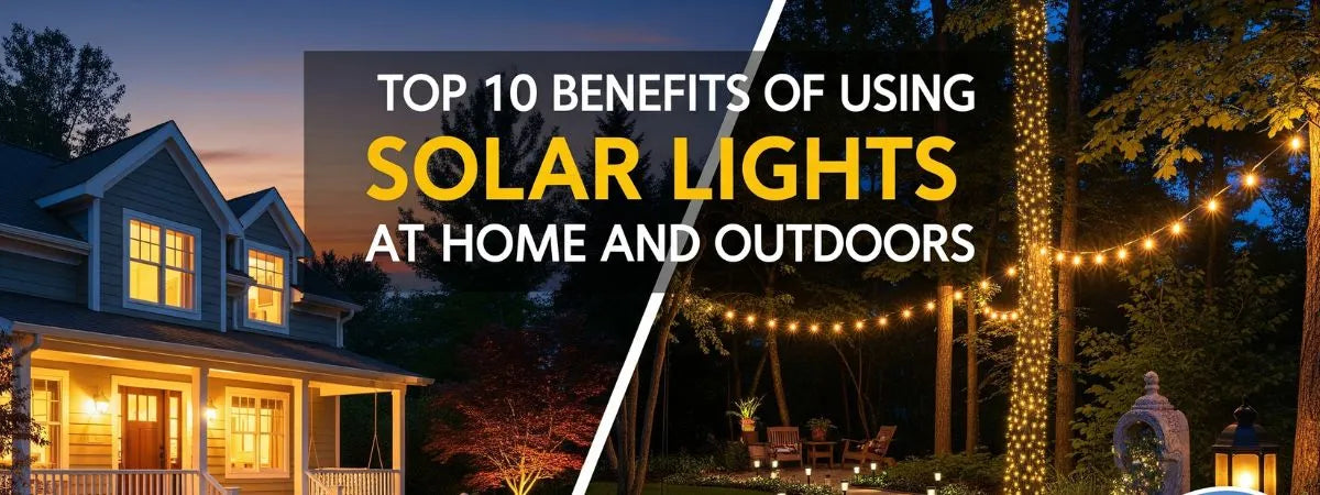 Top 10 Benefits of Using Solar Lights at Home and Outdoors Introduction