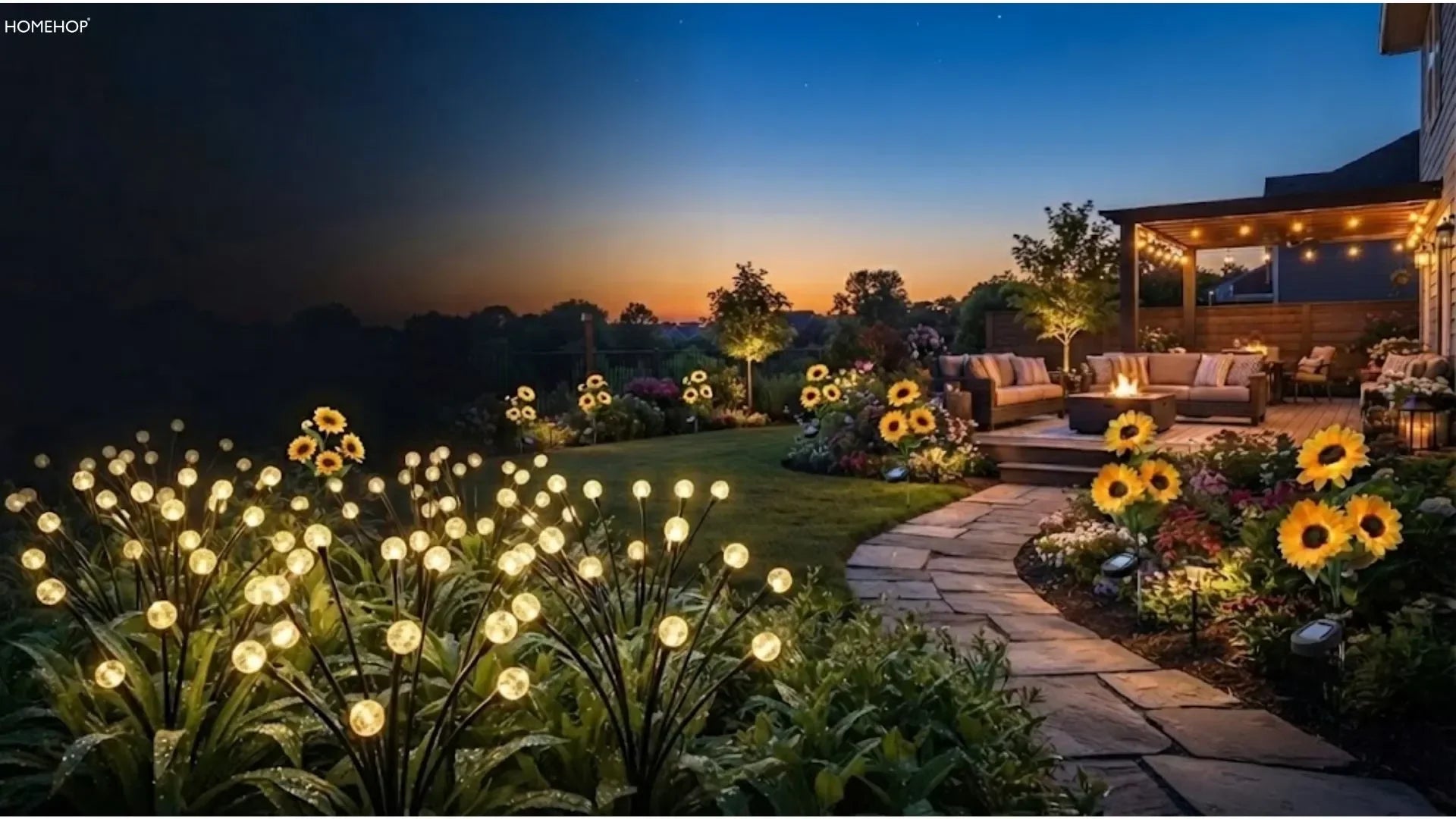solar light outdoor garden