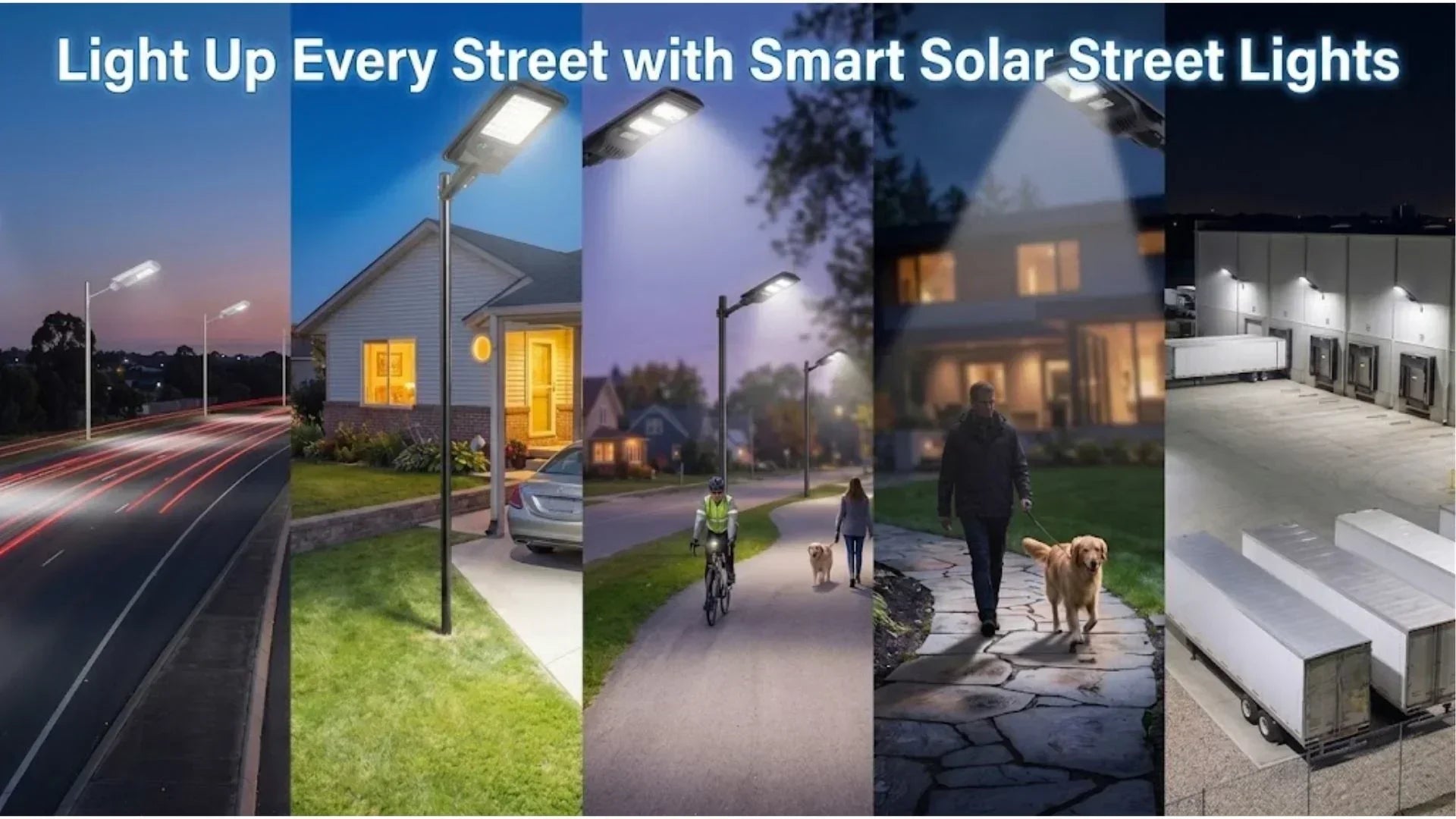 Solar street light motion sensor