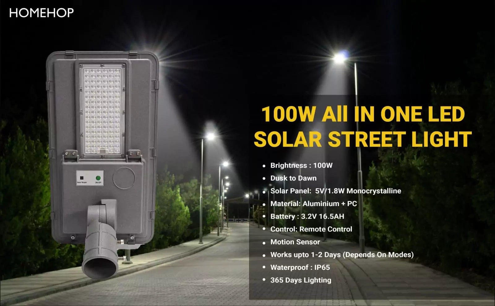 solar light street light