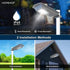 All in One LED solar street lamp Waterproof Integrated Wall Light for Home, Garden, Outdoor (80W, Grey)(Refurbished) - HOMEHOP®