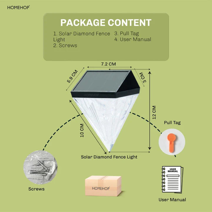 AUTOMATIC SOLAR WIRELESS CHARGING LAMP