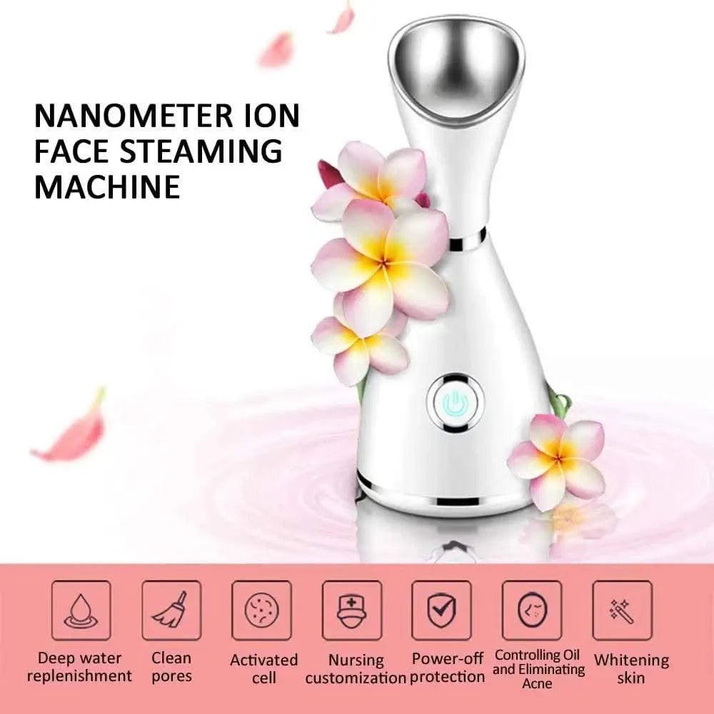 Nano Ionic Facial Vaporizer Steam inhaler Machine for Cold and Cough with UV Sterilization - HOMEHOP®