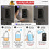 Liquid Dispenser Wall Mount Touchless Unit for Handwashing Foam Use in Kitchen, Bathroom and Wash Basin Areas