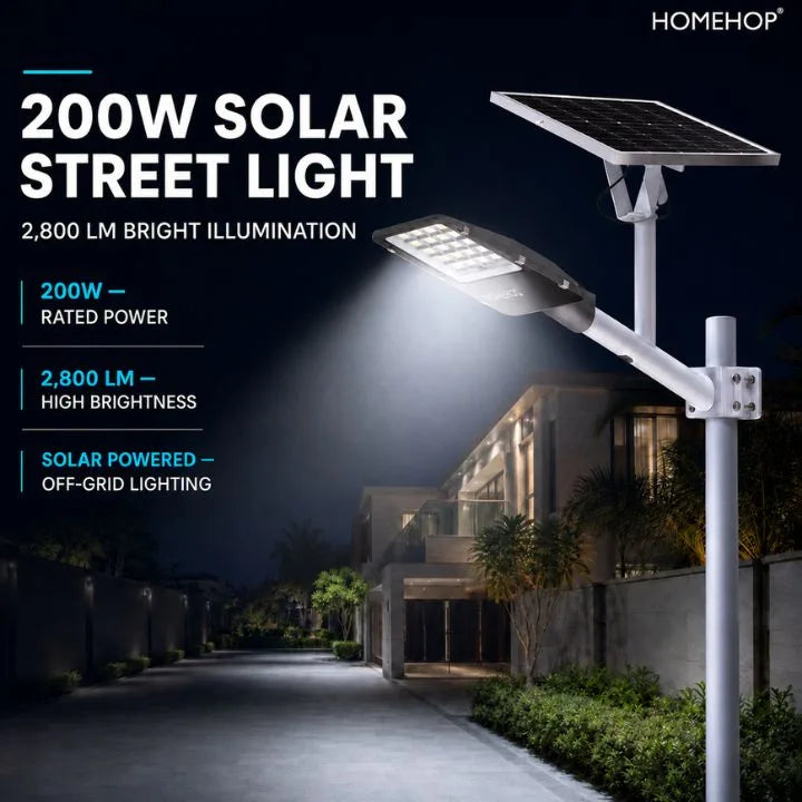 LED solar streetlight