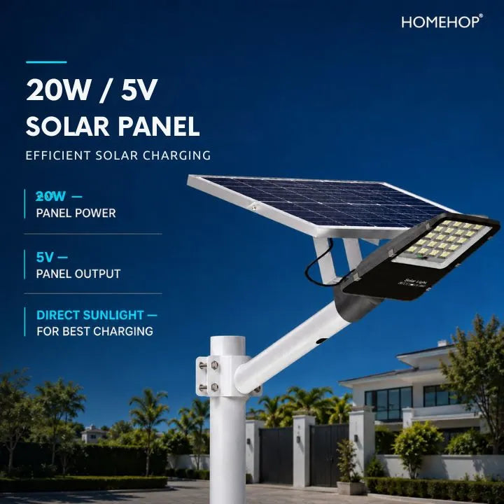 outdoor solar street lamp light