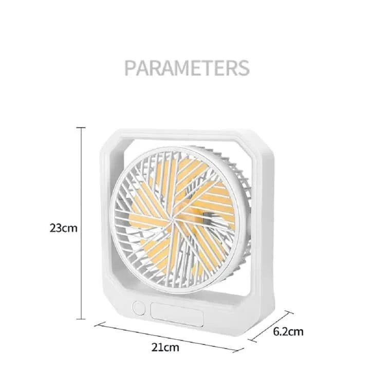 Rechargeable Small Mini Portable Cooler Table Fan for Kitchen