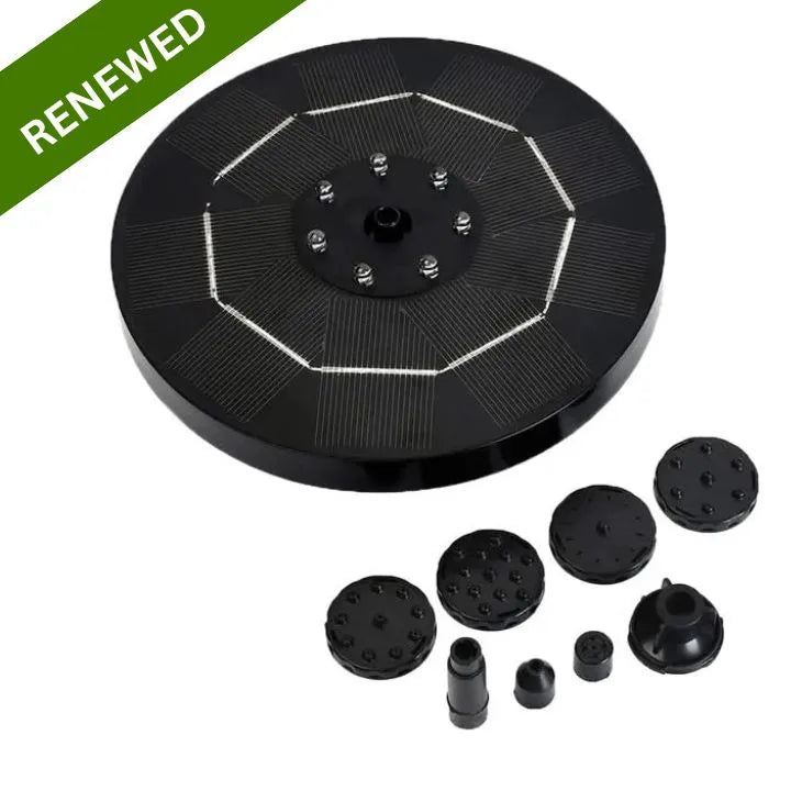 SOLAR FOUNTAIN FOR POND GARDEN HOME