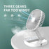  Small Mini Portable Cooler Smart Table Fan for Room