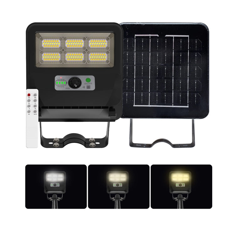 Solar Street LIght 50W Waterproof Motion Sensor Automatic for Home, Garden and Outdoor (3 Colour Modes)