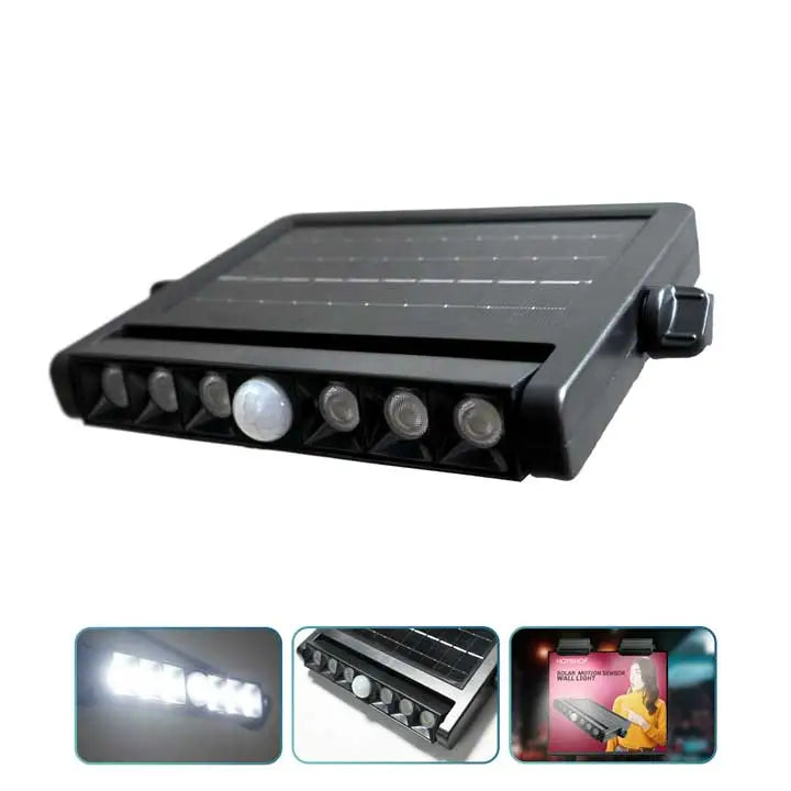 Solar sensor wall light