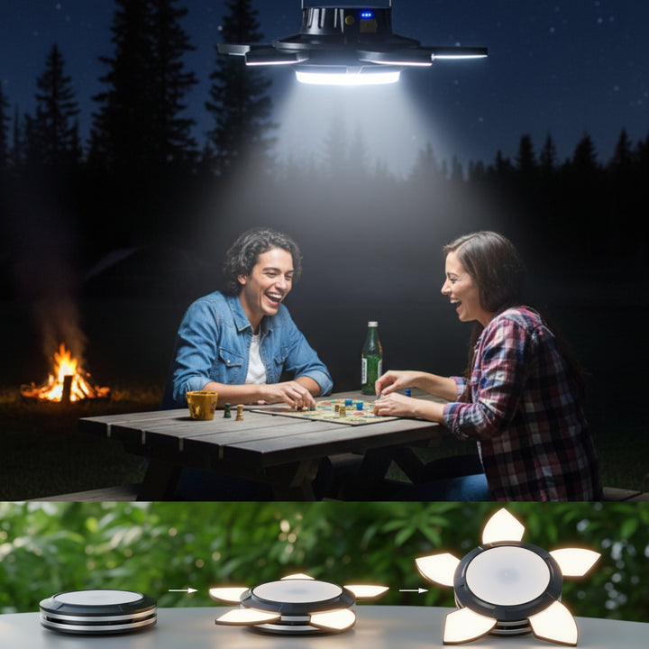 Solar Lamp Outdoor LED Emergency  Wall Hanging Lights For Home, Garden (Renewed)