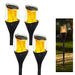 Solar Lights For Garden Home Outdoor Waterproof Mashaal Decoration Landscape Portable Light ( Warm ) - HOMEHOP®