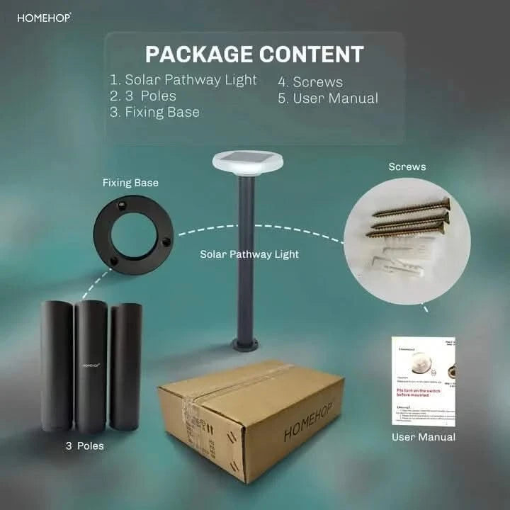 Solar Pathway Light Bases Better Homes & Gardens Ellis | 1 Piece