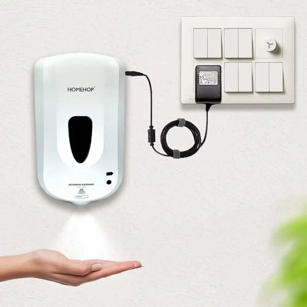 Automatic Wall Mounted Sensor Touchless Hand Sanitizer Dispenser 1000 ml - HOMEHOP®