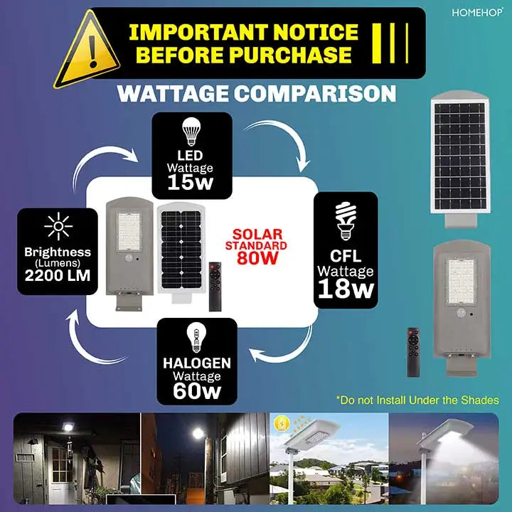 all in one solar street light