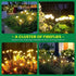 Solar Garden Lighting Waterproof Outdoor Pathway Decoration Firefly Fairy Lights For Home, Patio - HOMEHOP®