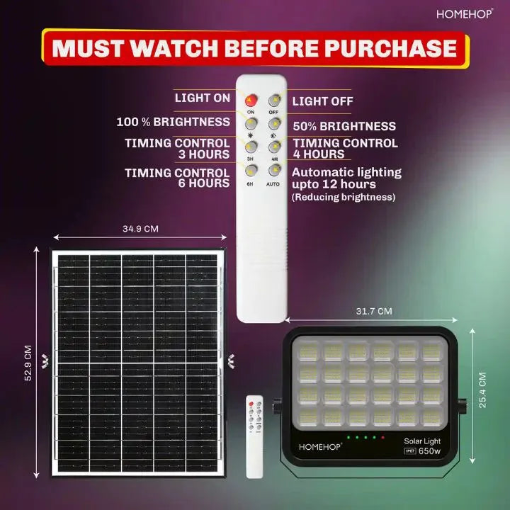 automatic solar light