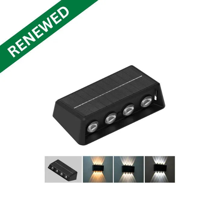 automatic wall lights solar powered lamp