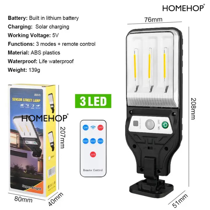 automatic led street light