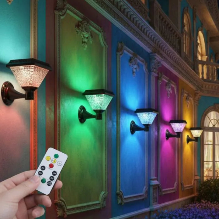 best outdoor solar wall lights