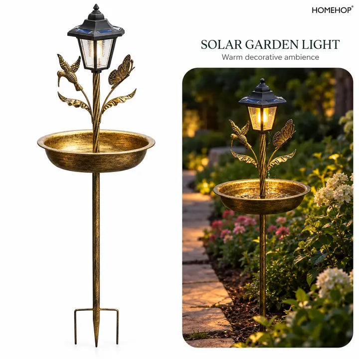 birdbath fountain solar