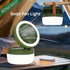 Emergency Light Camping Fan Rechargeable Portable LED Lantern Bright Lighting Perfect for Camping, Travel, Hiking, Indoor and Outdoor Use (Renewed)