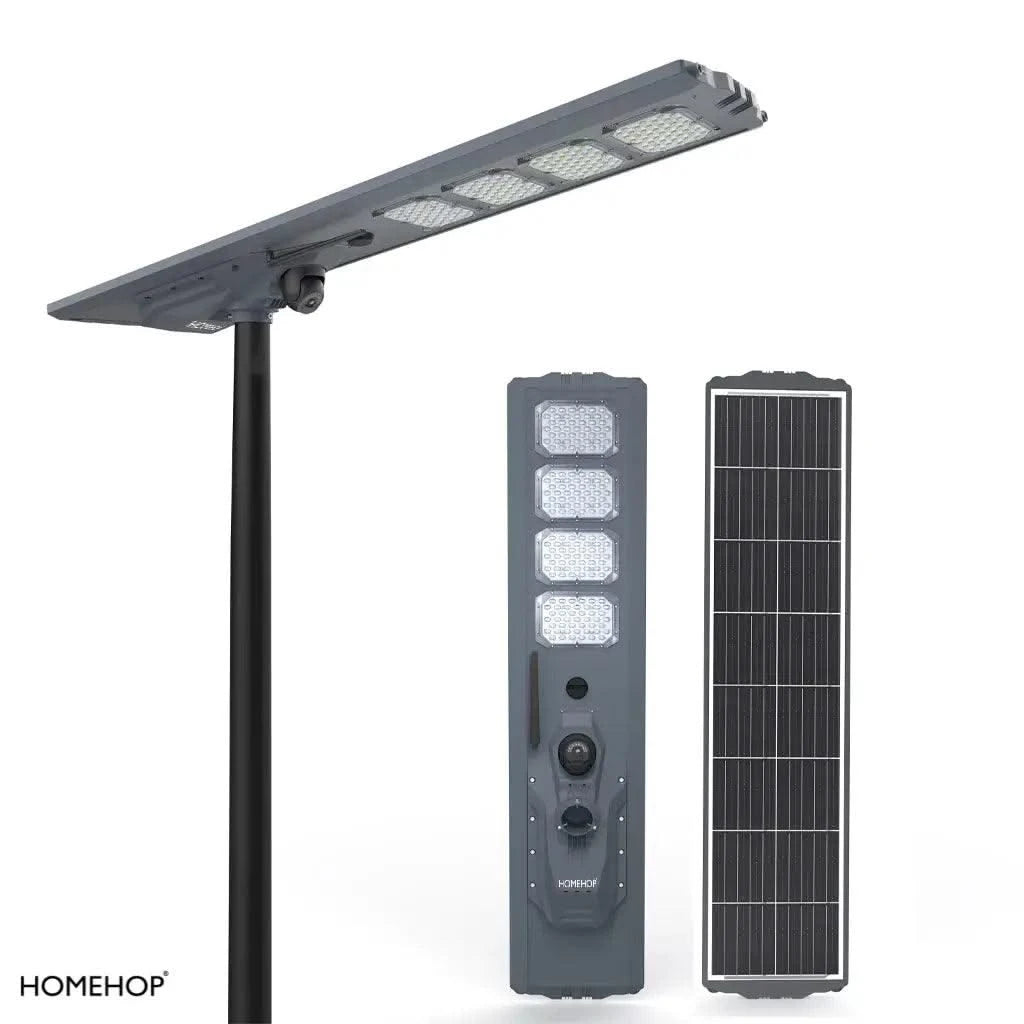 Street Solar Led Lights CCTV Camera With Motion Sensor Waterproof Lamp For Home,,Garden, Yard, and Outdoor - HOMEHOP®