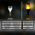 Solar Flickering LED Flame Lights Outdoor Garden Light Waterproof Portable Landscape Decoration Lamp