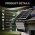 Solar led outdoor flood light Bright Energy Efficient Light for Garden & Outdoor Use(RENEWED)