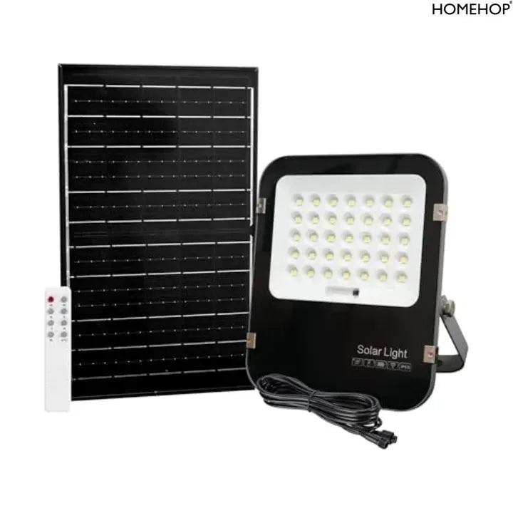 Solar Automatic LED Waterproof 200W Flood light with Remote for Home & Garden