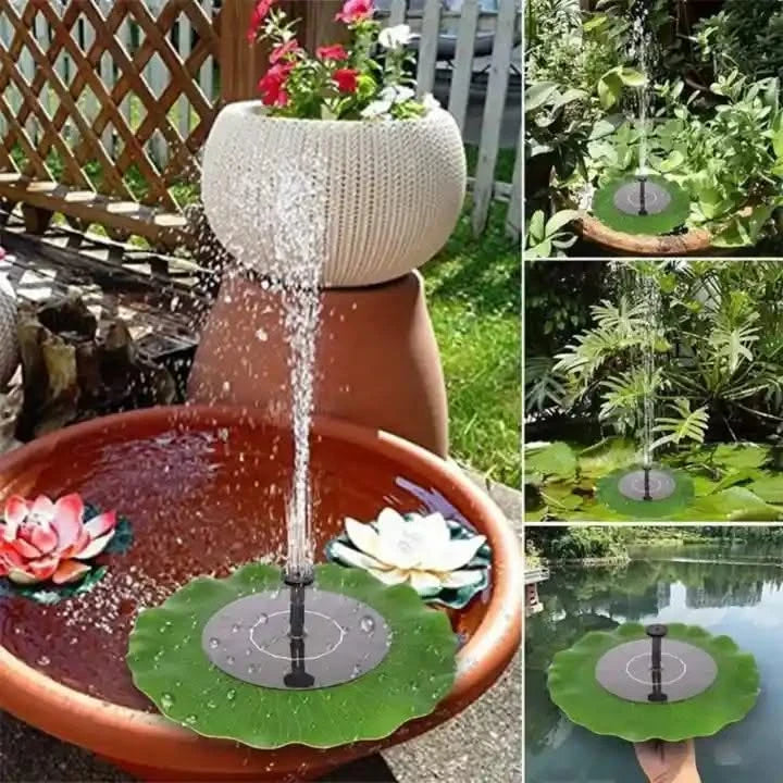 fountain solar bird bath