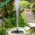 fountain into pond
