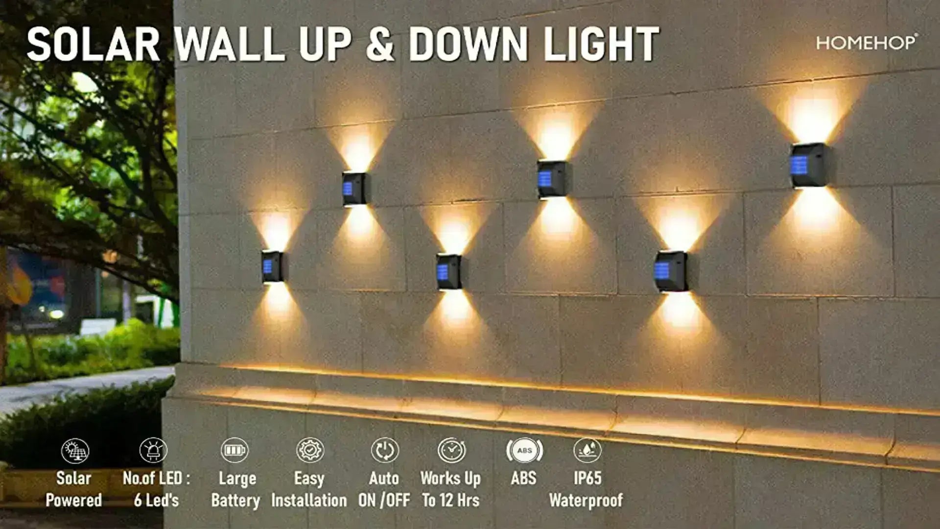 garden wall lights outdoor