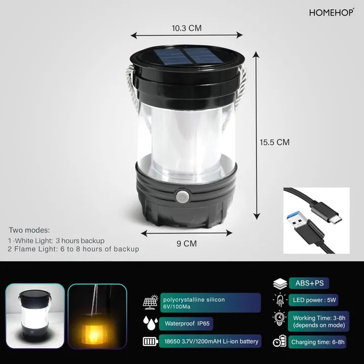 Solar LED Outdoor Lights Waterproof Portable Flickering Flame Decoration Lamp For Home, Garden, Patio, Yard ( Pack of 4 )