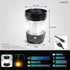 Solar LED Outdoor Lights Waterproof Portable Flickering Flame Decoration Lamp For Home, Garden, Patio, Yard ( Pack of 4 )