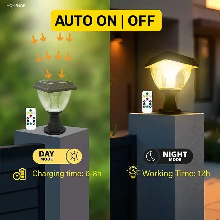 Solar lights for compound wall outdoor led lamp at best price – HOMEHOP®