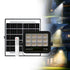 Solar Light Outdoor Waterproof Automatic 100W LED Flood Lamp for Home, Garden, Balcony, Courtyard, Porch and Patio (3 colour)