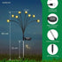 Solar Firefly Lights Waterproof Outdoor Pathway Decoration Lamp For Home, Patio ( 8LEDs, Warm ,Refurbished ) - HOMEHOP®