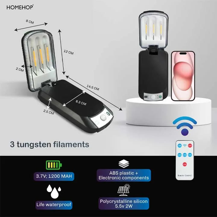 led light solar light