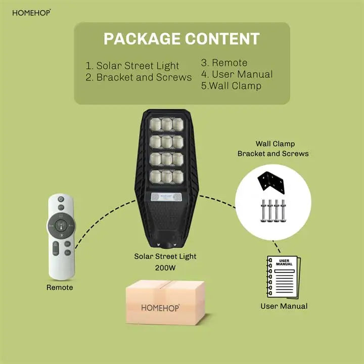 led light street