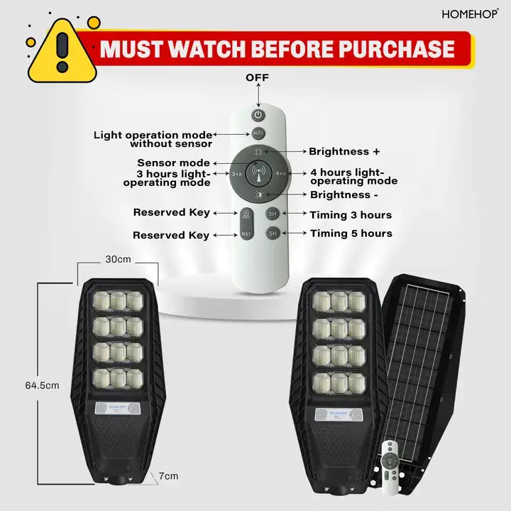 led light street