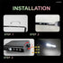led outside wall lights
