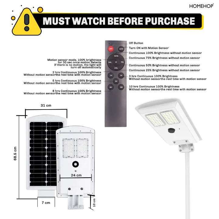 led solar street light