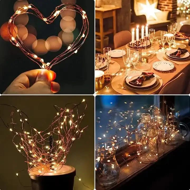 Serial Light Frame Serial Lights for Decoration: Party lights with LED Light strands ...