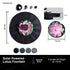 Solar Water Fountain Artificial Floating Lotus Flower Pump for Fish Pond Garden and Outdoor Pool Decor